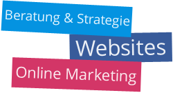 Beratung & Strategie, Websites, Online Marketing